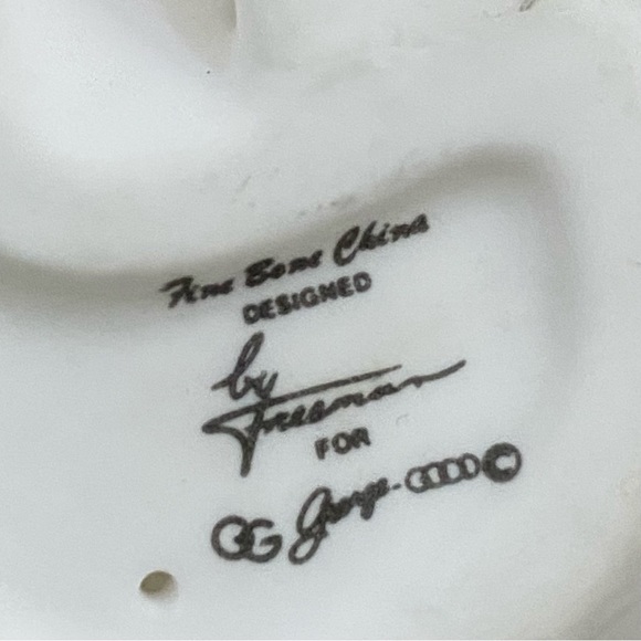 Rare Vintage Fine Bone China White Mouse Freeman for George Good Mouse Figurine - Picture 11 of 12